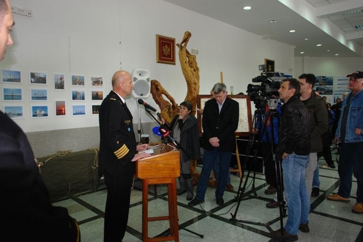 Govor komandanta Mornarice VCG