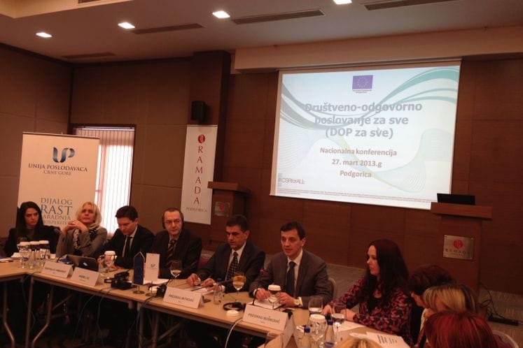 Ministar Bošković otvorio program "Društveno - odgovorno poslovanje za sve"