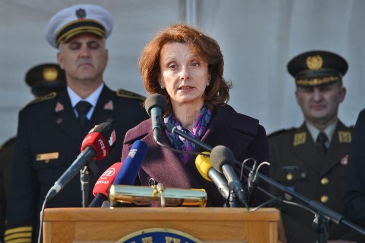 Govor ministra odbrane Milice Pejanović – Đurišić povodom ispraćaja VII kontingenta Vojske Crne Gore u misiju ISAF u Avganistanu, 04.03.2013.