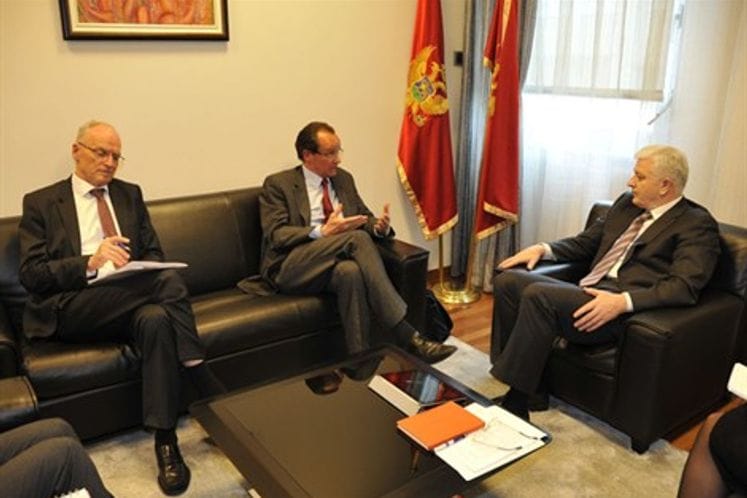 Potpredsjednik Vlade i ministar pravde Duško Marković razgovarao sa Gunterom Krihbaum, predsjednikom Odbora za EU poslove Bundestaga