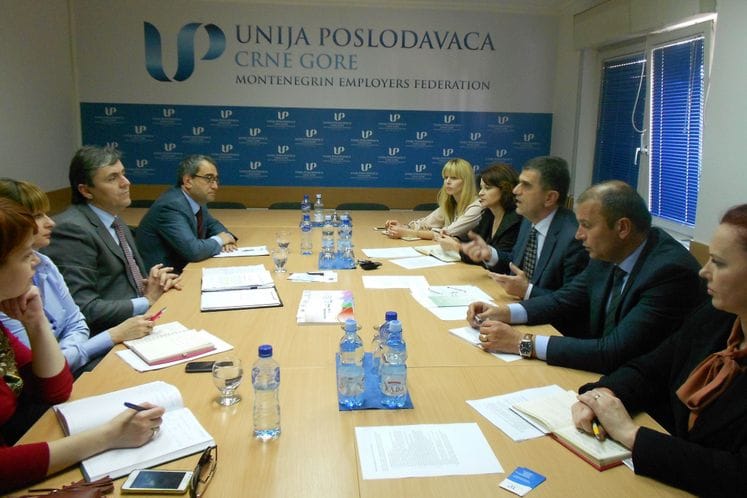 Sastanak ministra finansija sa predsjednikom Unije poslodavaca