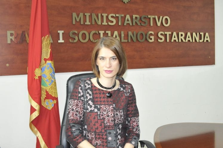 Izjava pomoćnice ministra za tržište rada i zapošljavanje Arijane Nikolić Vućinić agenciji Mina business
