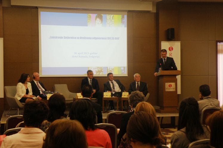 Održana konferencija „Lansiranje Smjernica za društvenu odgovornost ISO 26 000“