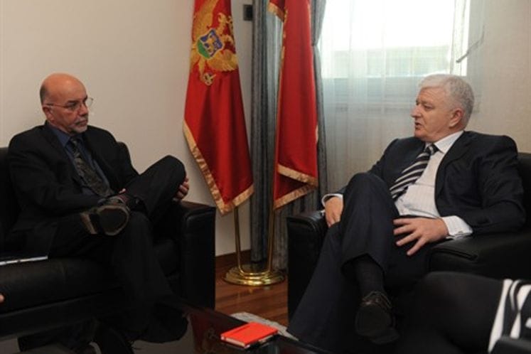 Potpredsjednik Marković primio Džefa Palmera, šefa Kancelarije ICITAP-a u CG i Aleksandru Pomeroj, programsku menadžerku Kancelarije rezidentnog pravnog savjetnika pri Ambasadi SAD u CG