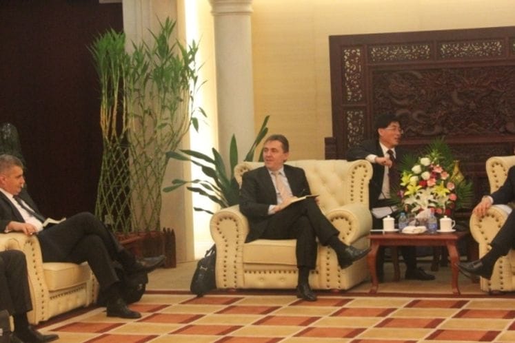 Peking: Ministri Brajović i Žugić sastali se sa predsjednikom Exim Banke Li Ruogu