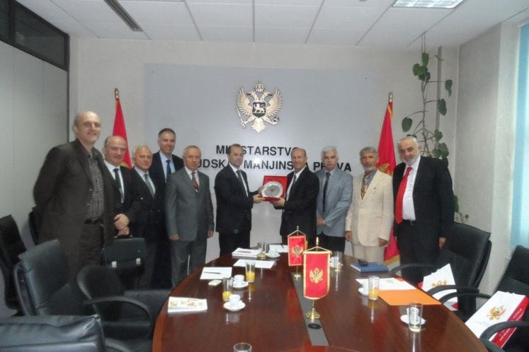 Ministar za ljudska i manjinska prava primio predstavnike Udruženja socijalne solidarnosti i kulture iseljenika Jugoslavije – Crne Gore