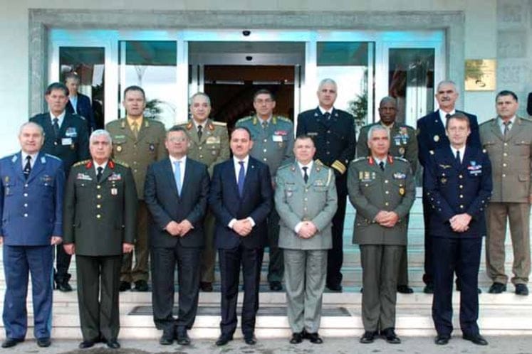 Viceadmiral Samardžić na Konferenciji načelnika generalštabova zemalja Balkana u Tirani