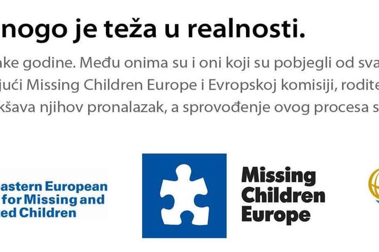 Obilježavanje Medjunarodnog dana nestale djece
