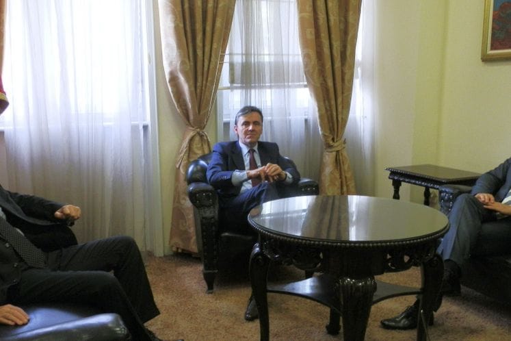 SAOPŠTENJE: Ministar Žugić sastao se sa predsjednikom Privredne komore Srbije