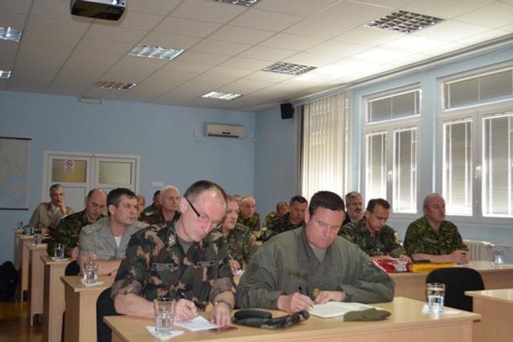 Održan prvi polugodišnji brifing izaslanika odbrane akreditovanih u Crnoj Gori