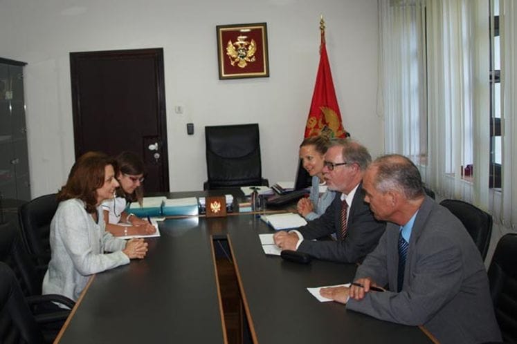 Ministar Pejanović-Đurišić sastala se sa predstavnicima DSSR projekta