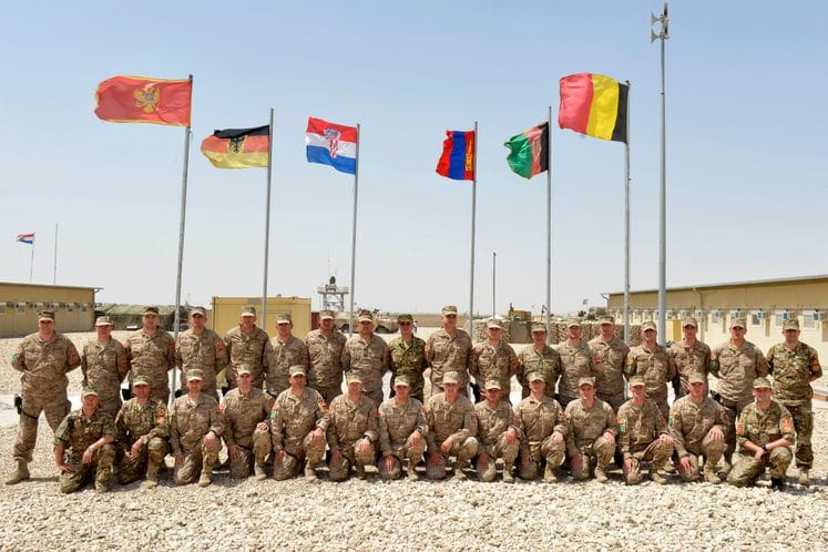 Viceadmiral Samardžić u posjeti VII kontingentu VCG u misiji ISAF u Avganistanu