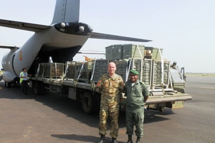 Donacija vojne opreme Republici Mali