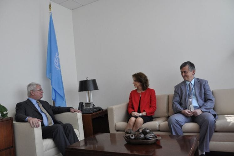 Ministar odbrane Pejanović-Đurišić u posjeti UN