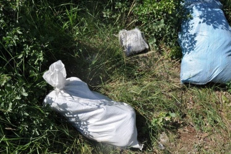 Oduzeto 34 kg skanka, oružje i municija