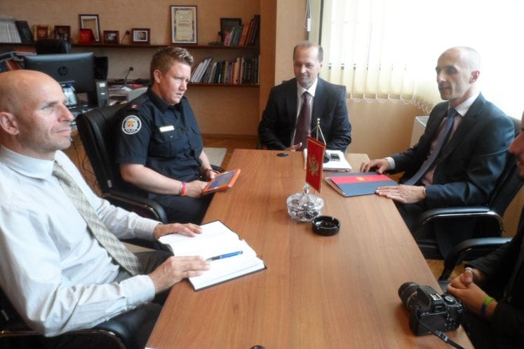 Ministar Numanović se susreo sa predstavnicima projektnog odbora policijske obuke