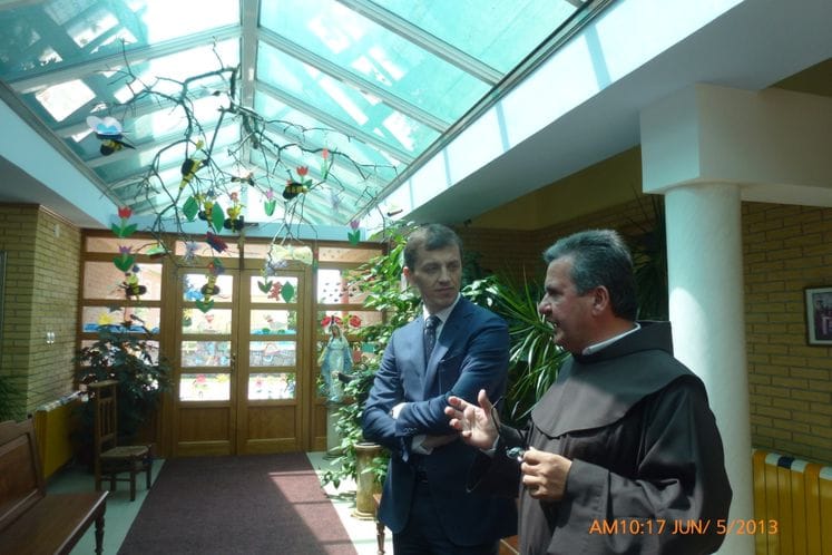 Ministar Bošković posjetio Katolički Duhovni Centar „SANCTAE CRUCIS” u Sukuruću