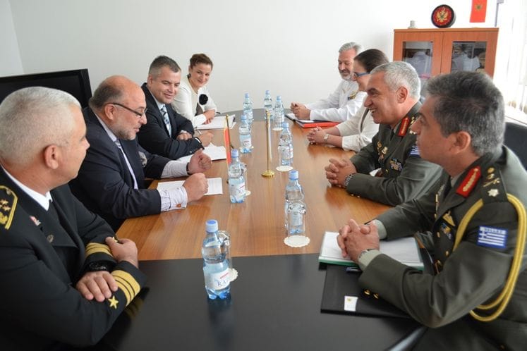 State Secretary Mr. Bojan Šarkić met with the Chief of Staff of the Armed Forces of National Defense of the Republic of Greece