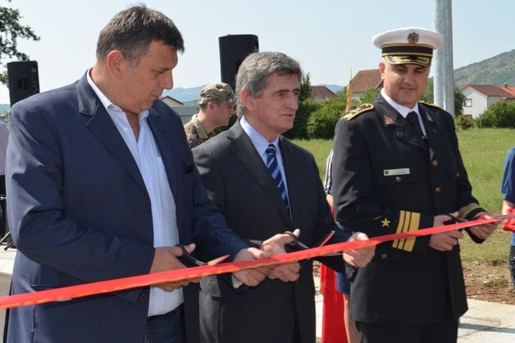 Svečano otvorena saobraćajnica na ulazu u kasarnu "Milovan Šaranović" u Danilovgradu