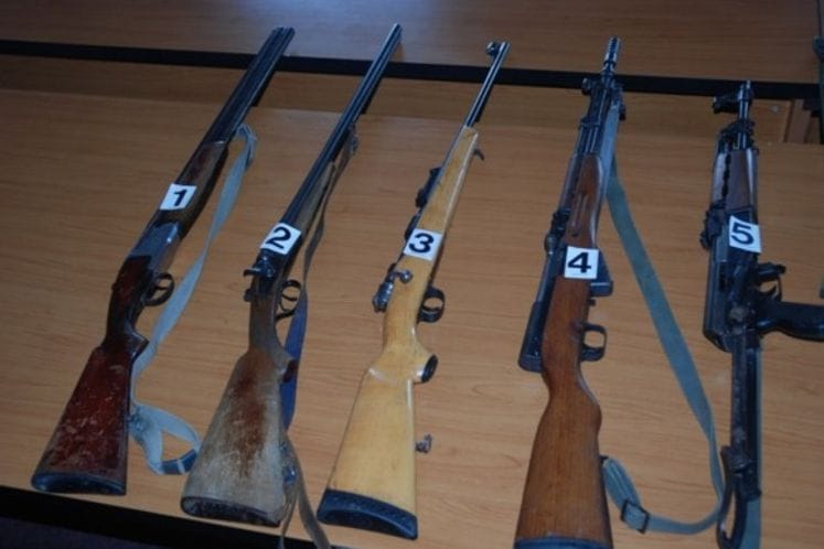 U Beranama oduzeti oružje i municija