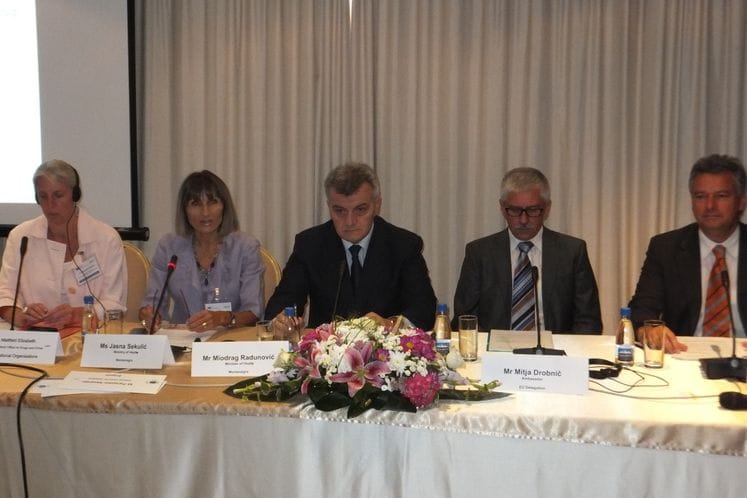 Obraćanje ministra Radunovića na otvaranju Regionalne radionice o jačanju saradnje u oblasti vođenja politike droga u Jugoistočnoj Evropi