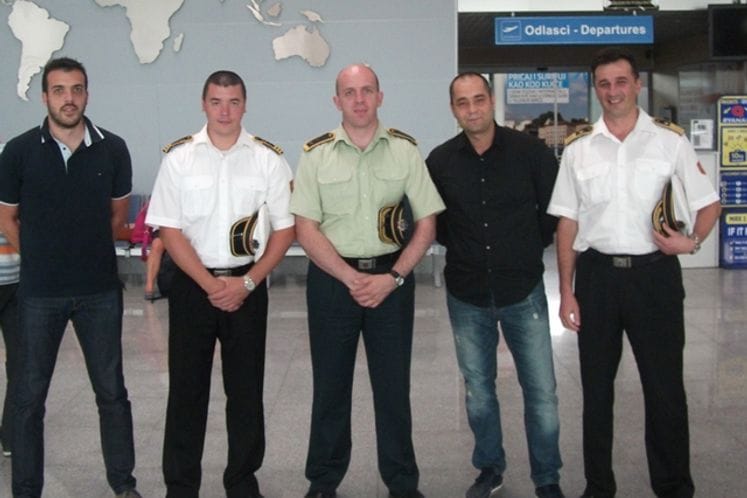 Poručnik bojnog broda Đurković upućen u mirovnu misiju UNMIL