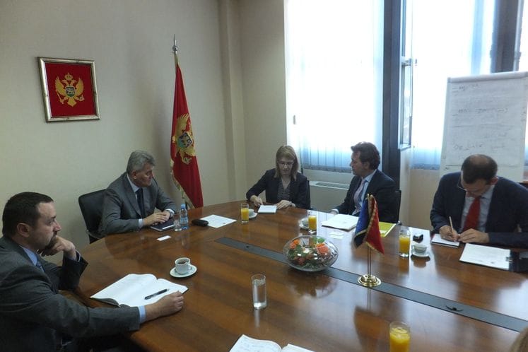 Saopštenje: Ministar zdravlja prof. dr Miodrag Radunović primio Franka Himskerka izvršnog direktora Holandske Konstituence-Svjetska banka