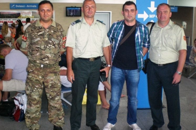 Poručnik bojnog broda Saša Pavićević vratio se iz misije UNMIL