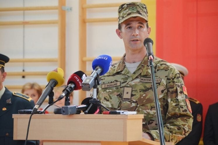 Izjava komandanta VIII kontingenta VCG majora Željka Radulovića