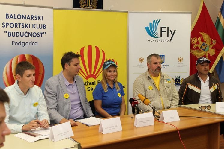 Audio izjave sa pres konferencije povodom odrzavanja IV Festivala balona u Crnoj Gori