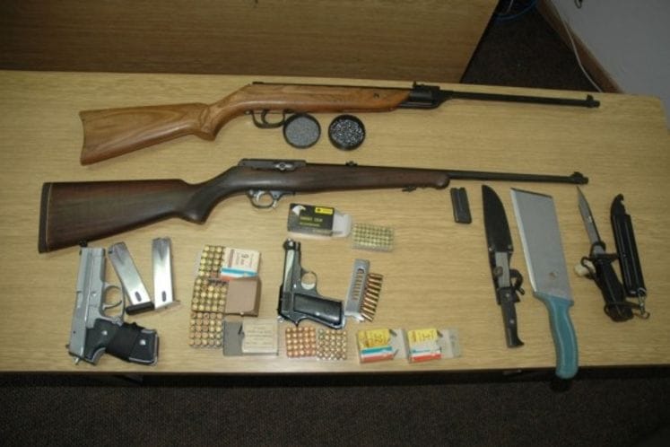 Na graničnom prelazu "Sitnica" zaplijenjeno više komada oružja i veća količina municije