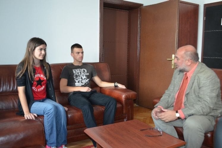 Državni sekretar primio kadete koji će se školovati u Grčkoj