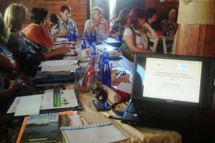 Otpočeo II seminar za žene sa ruralnih područja Crne Gore na temu "Seoski turizam"