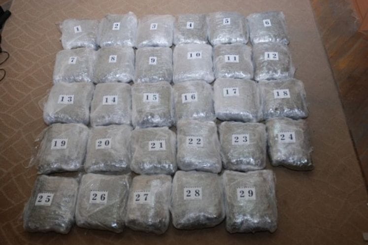 U Grabu zaplijenjeno preko 30 kilograma skanka