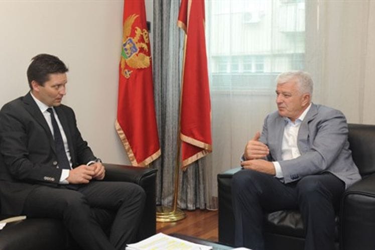 Potpredsjednik Marković razgovarao sa stalnim koordinatorom UN-a u Crnoj Gori Rastislavom Vrbenskim