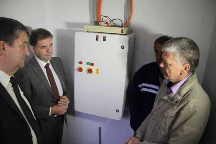 Saopštenje: Ministar Ivanović otvorio vodovod u selu Kuta u nikšićkoj Župi