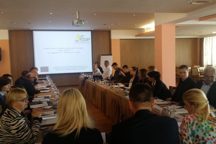 Održana radionica za pripremu Programa reforme politike zapošljavanja i socijalne politike