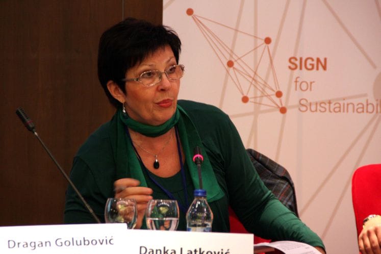 Šefica Kancelarije za saradnju s NVO Danka Latković učestvovala na Regionalnoj konferenciji o razvoju filantropije u Beogradu