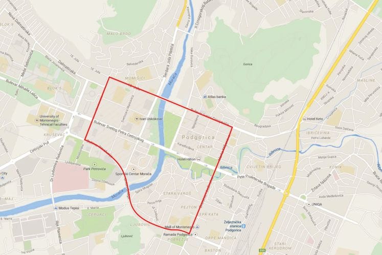 Režim obustave saobraćaja na pojedinim saobraćajnicama u Podgorici za 02. novembar 2014. godine