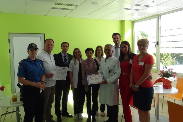 Podrška “Ružičastom oktobru” - mjesecu borbe protiv karcinoma dojke