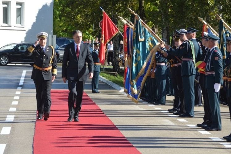 Svečano obilježen 7. oktobar - Dan Vojske Crne Gore
