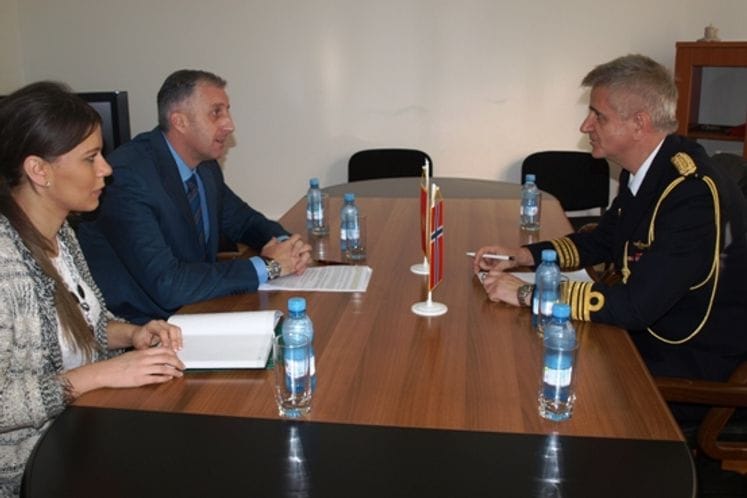 Izaslanik odbrane Kraljevine Norveške u nastupnoj posjeti Ministarstvu odbrane