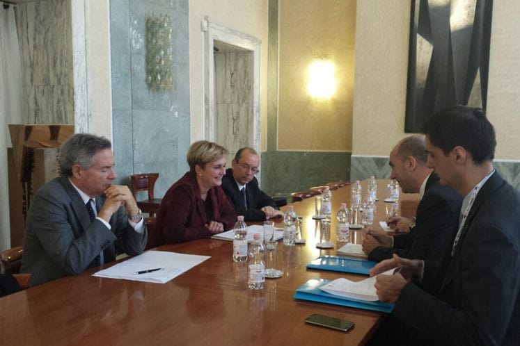 Saopštenje: Susret Kavarić – Guidi: EPCG da bude efikasna kompanija koja će ulagati u energetske projekte