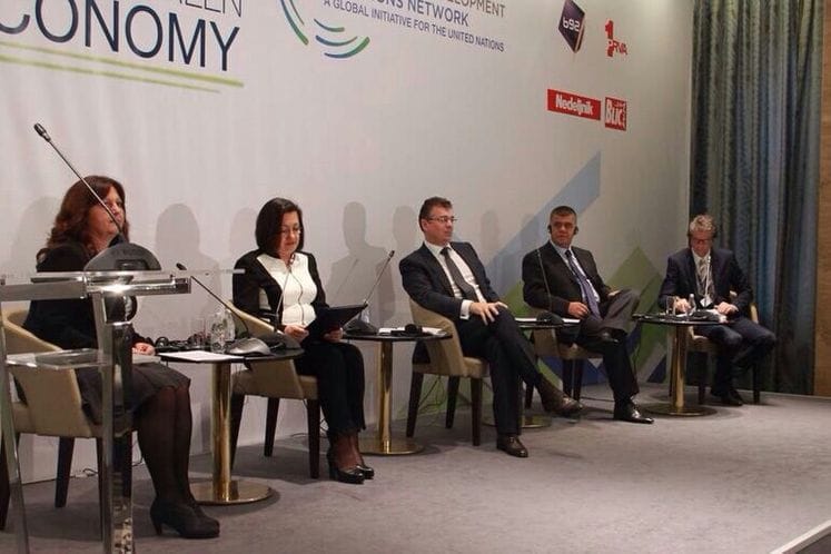 Ministar održivog razvoja i turizma, Branimir Gvozdenović tokom posjete Beogradu učestvovao na ministarskoj sesiji konferencije ''Klimatske promjene i zelena ekonomija''