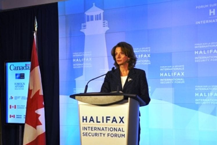 Izjava ministra Pejanović-Đurišić nakon učešća na Halifax forumu