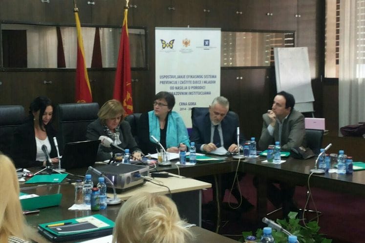 ,,Uspostavljanje efikasnog sistema prevencije i zaštite djece i mladih od nasilja u porodici u obrazovnim institucijama"