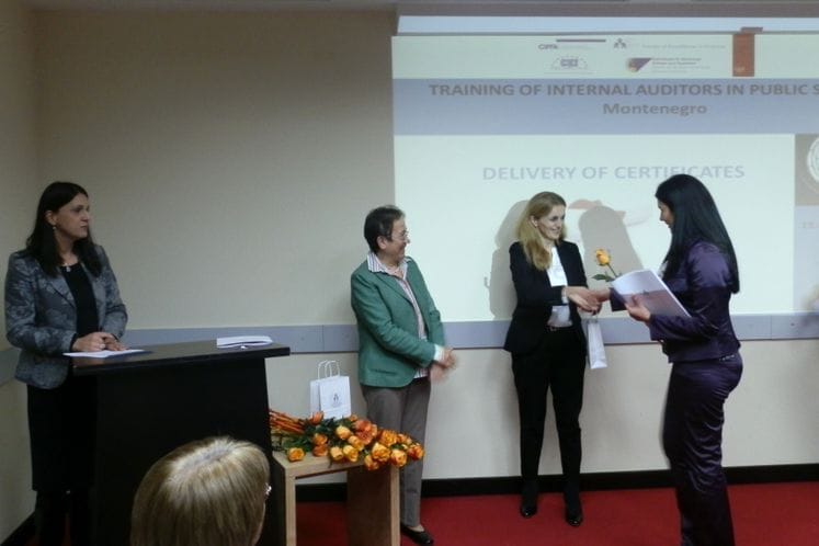 SAOPŠTENJE: Uspješno završen drugi krug Programa obuke unutrašnjih revizora u javnom sektoru