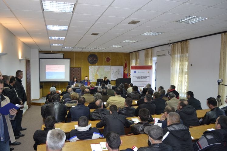 Saopštenje: Uslovi za dobijanje sredstava iz IPARD like poziva predstavljeni poljoprivrednicima iz Danilovgrada, Plužina, Kolašina i Mojkovca