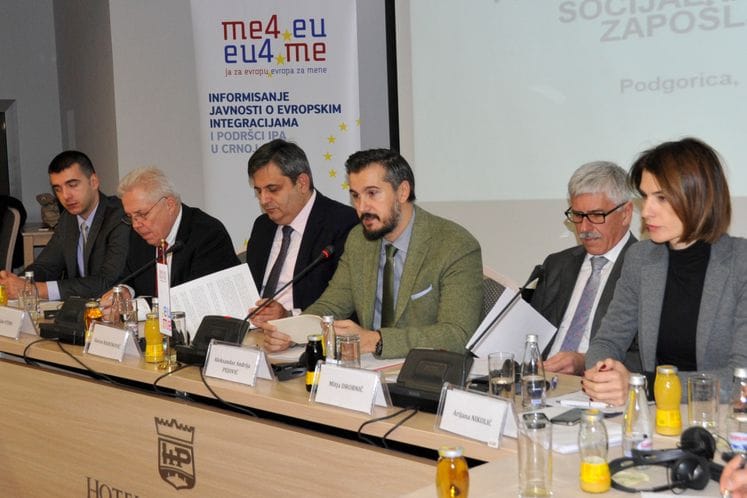 Arijana Vučinic Nikolić učestvovala na Javnoj debati o pregovaračkom poglavlju 19- Slocijalna politika i zapošljavanje