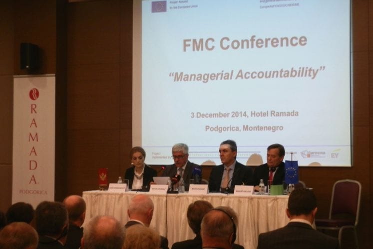 Uvodno izlaganje ministra finansija dr Radoja Žugića na konferenciji ,,Upravljačka odgovornost"